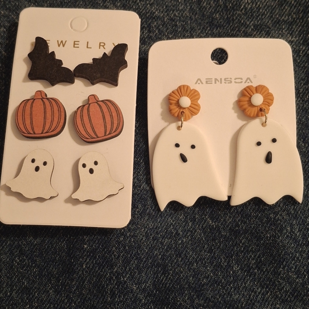 Halloween Ghost Earrings